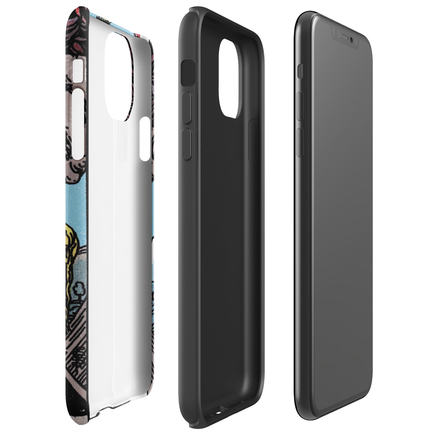 'Judgement' Tarot Card Durable, Anti-Shock iPhone Case