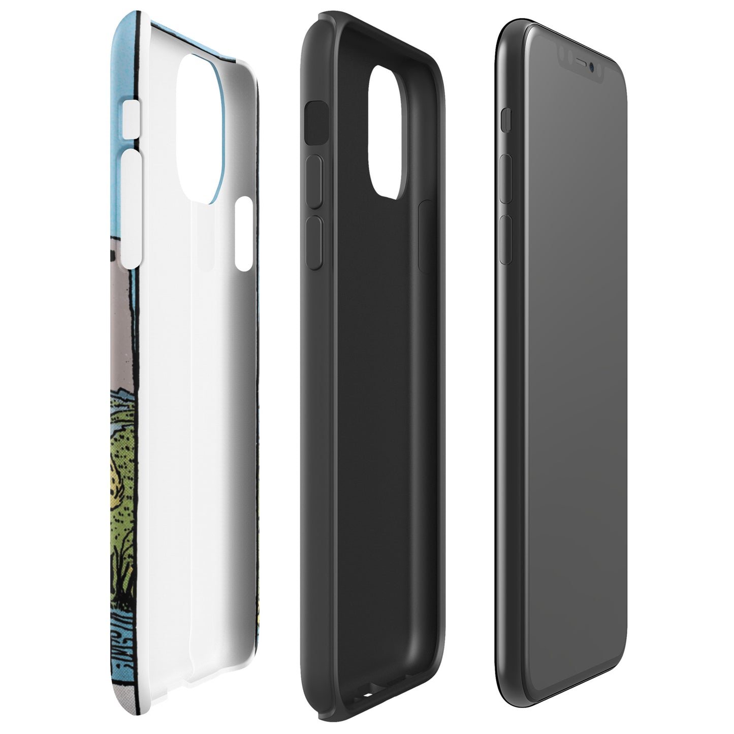 'The Moon' Tarot Card Durable, Anti-Shock iPhone Case