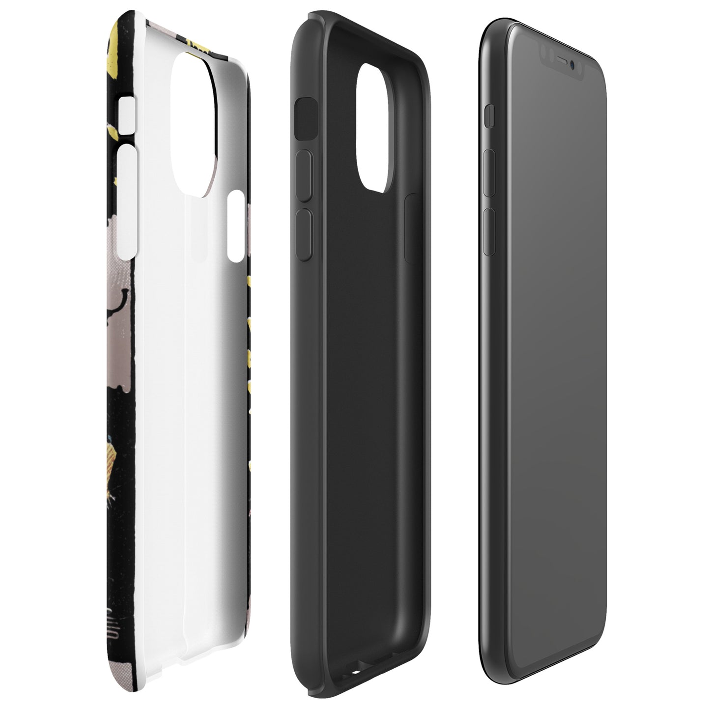 'The Tower' Tarot Card Durable, Anti-Shock iPhone Case