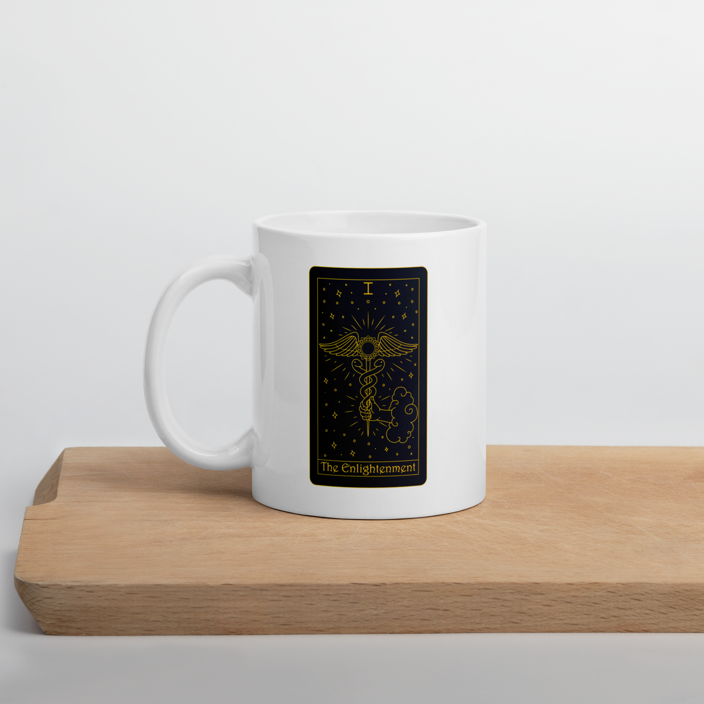 'The Enlightenment' Tarot Card Mug (Ace of Wands)