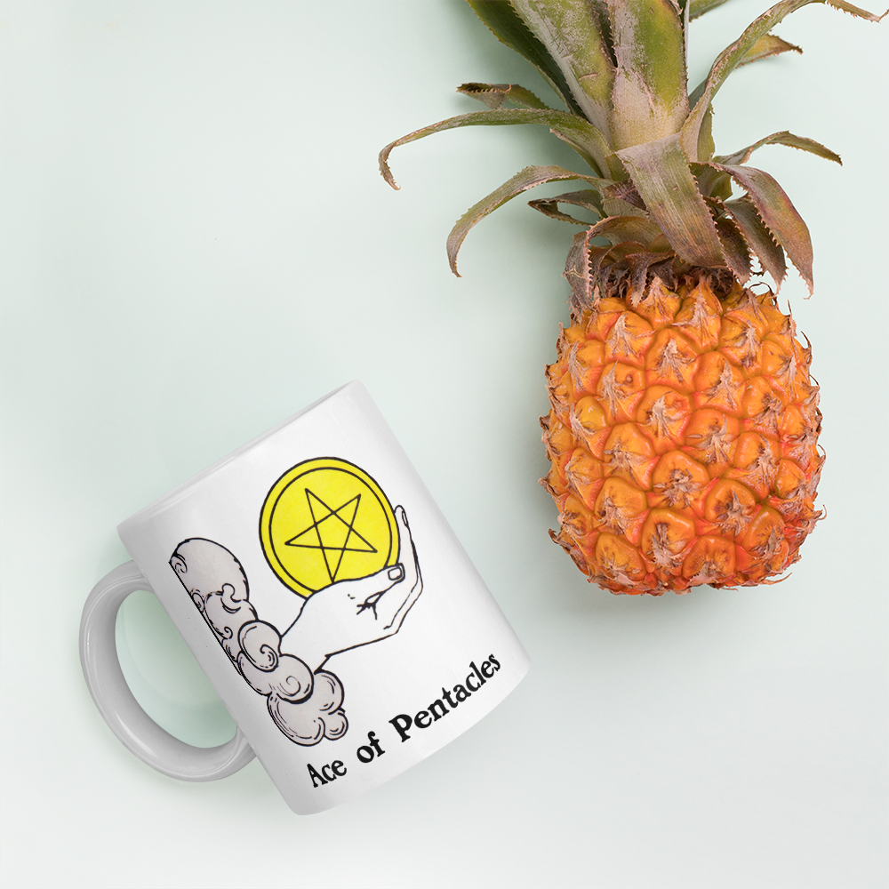 'Ace of Pentacles' Mug