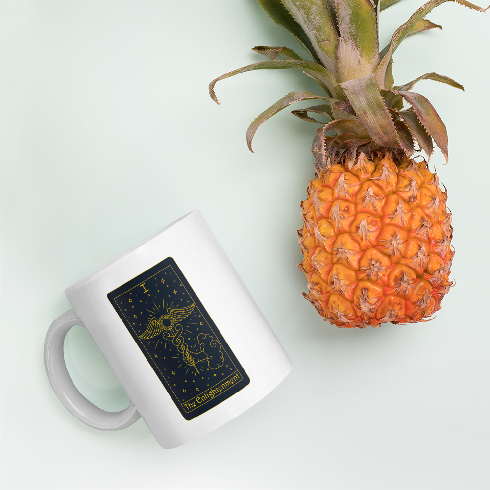 'The Enlightenment' Tarot Card Mug (Ace of Wands)