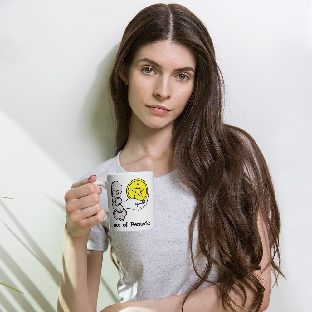 'Ace of Pentacles' Mug