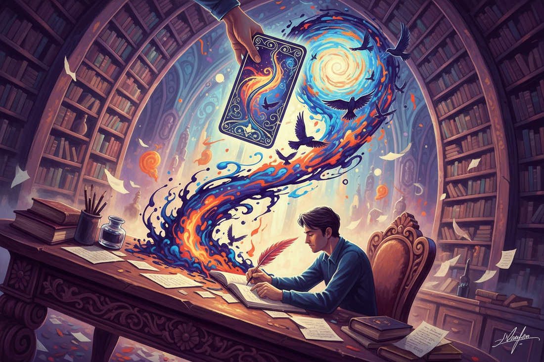 Tarot for Creative Writing: Turn One Card into a Story Prompt
