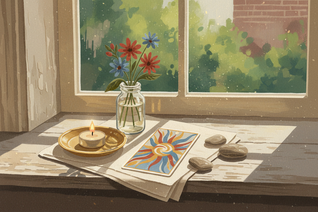 How to Create a Small Tarot Altar in Any Space