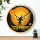 Cosmic, Celestial 'Spaceman' Wall Clock | Astronomy, Planet, and Galaxies themed Home Decor and Accessories