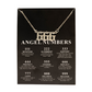 Gold / Silver Angel Numbers Necklace | 222, 333, 999 | Stainless Steel Jewelry