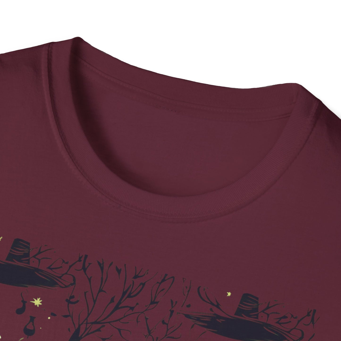 Witch in the Dark Forest Unisex Softstyle T-Shirt | Witchy Apparel