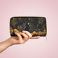 Dark Forest Witch Zipper Wallet | Baba Yaga Wallet Design