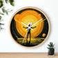 Cosmic, Celestial 'Spaceman' Wall Clock | Astronomy, Planet, and Galaxies themed Home Decor and Accessories