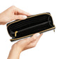 Butterly Night Zipper Wallet | Aesthetic Premium Wallet Design