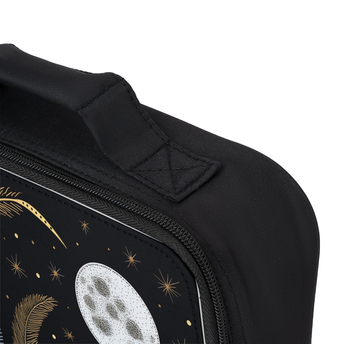 Celestial Moon in the Mightnight Starry Sky Lunch Bag | Witchy Aesthetic