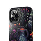 Fungi Mushroom Tough iPhone case | Witchy Dark Forest Aesthetic | Purple Foliage