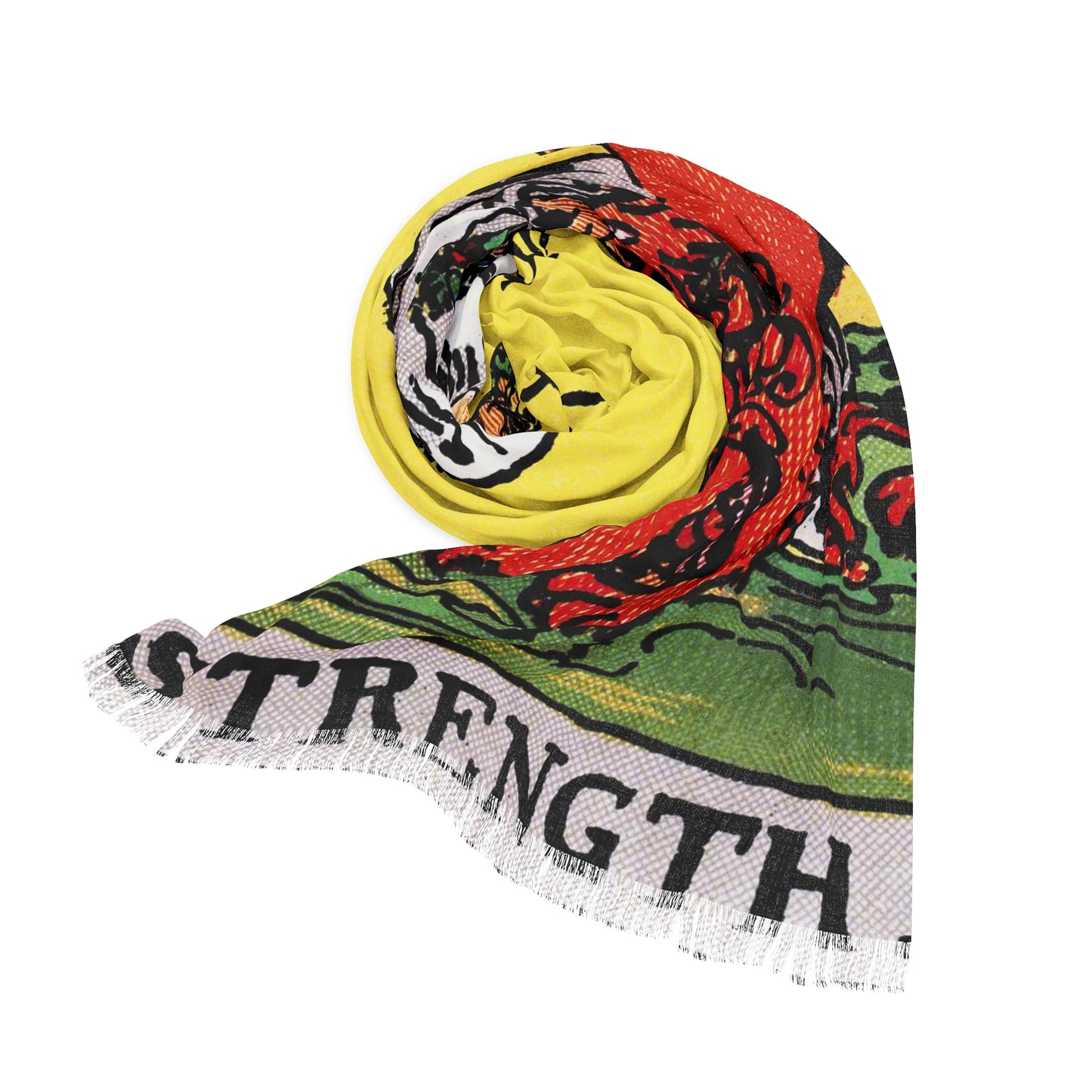 Strength Tarot Card Light Scarf | Major Arcana, Rider-Waite-Smith Accessories