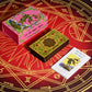 Floral - Starry Mandala (Gold, Black, Pink) Rider-Waite-Smith Tarot Deck