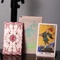 Luxury Pink Gold-Foil Tarot Deck | 80 Waterproof Cards + English Guidebook