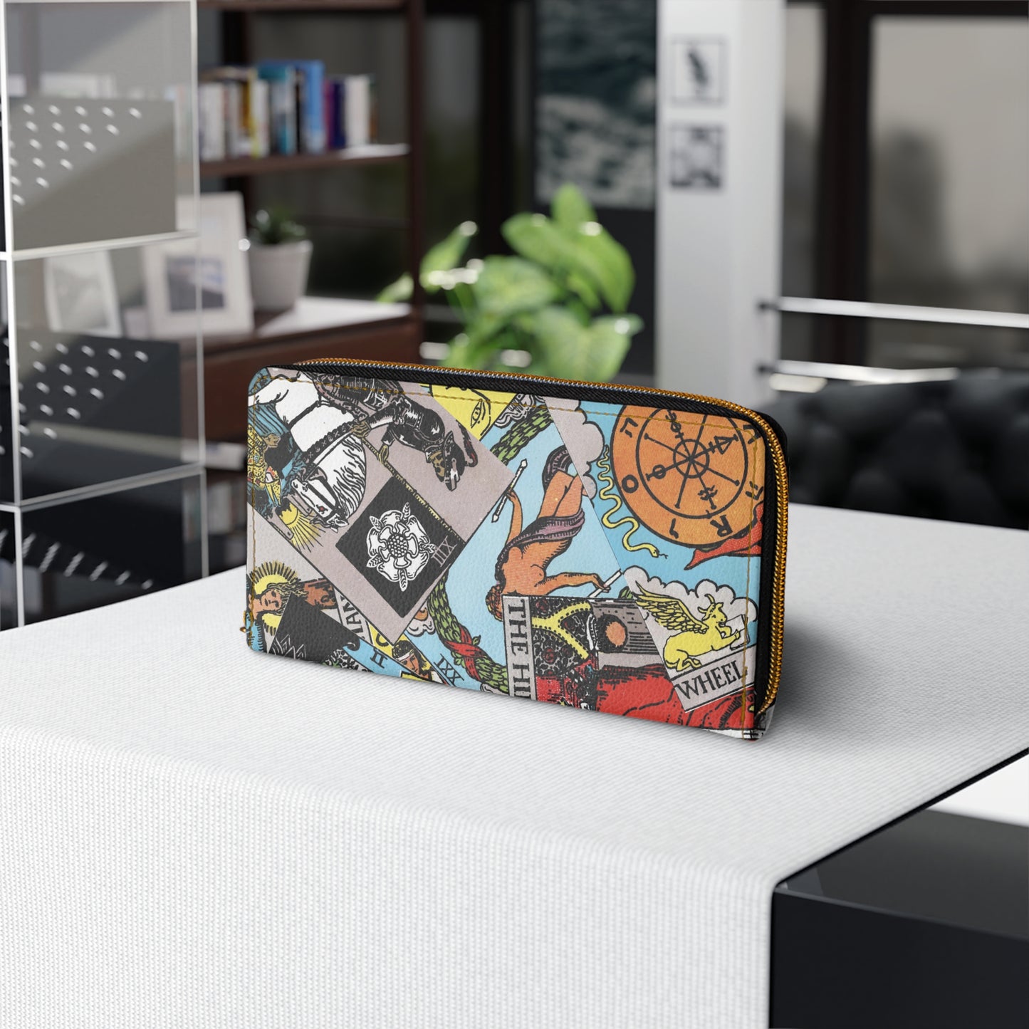 Tarot Card Zipper Wallet | Rider-Waite-Smith Tarot Deck Wallet Design