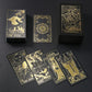 Luxury Pink Star Gold-Foil Tarot Deck | 80 Rider-Waite Cards + English Guidebook