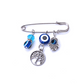 Evil Eye - Hand of Fatima Brooch | Protection Hamsa Accessory