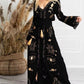 Bohemian Celestial Spiritual Moon Dress | Women’s Elegant Dress