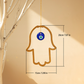Wooden Evil Eye Hanging Ornament | Nazar Home Decor