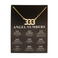 Gold / Silver Angel Numbers Necklace | 222, 333, 999 | Stainless Steel Jewelry