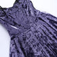 Elegant Goth Purple Velvet Dress | Gothic, Emo, Strap Sleeve Style