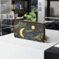 Celestial Moon Wallet | Starry Night Sky Themed with Zipper