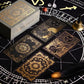 Luxury Pink Star Gold-Foil Tarot Deck | 80 Rider-Waite Cards + English Guidebook