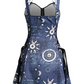 Celestial Whimsigoth Summer / Beach Mini Dress | Gothic, Emo Style Aesthetic