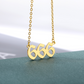 Angel Numbers Necklace | 111, 555, 777 | Gold, Silver, Rose Gold Jewelry