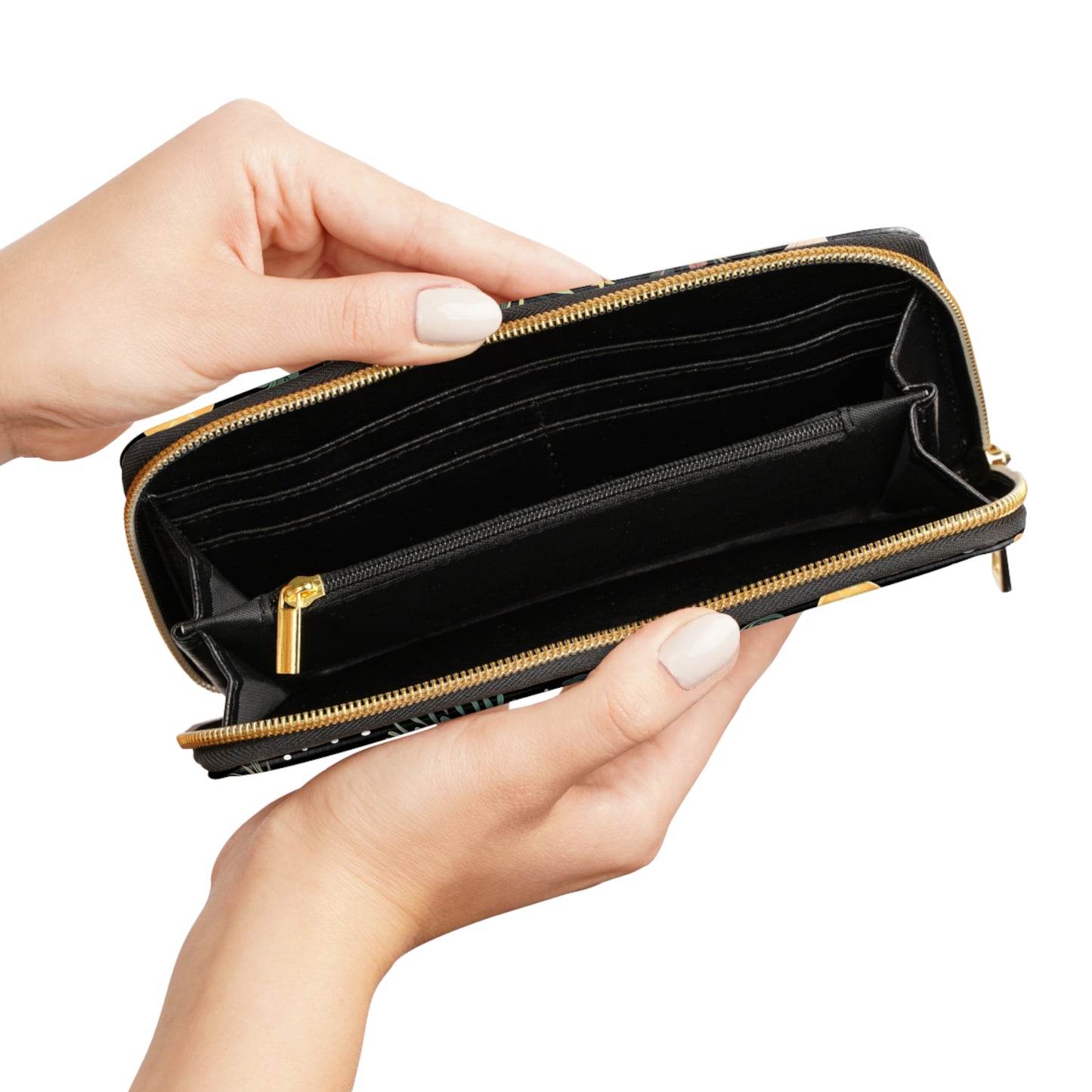 Dark Forest Tincture Zipper Wallet | Witchy Potion Wallet Design