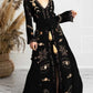 Bohemian Celestial Spiritual Moon Dress | Women’s Elegant Dress