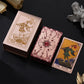 Luxury Pink Gold-Foil Tarot Deck | 80 Waterproof Cards + English Guidebook
