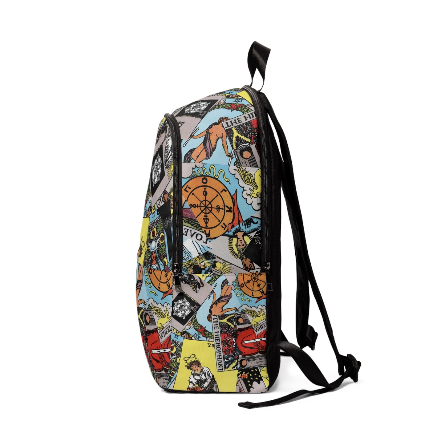 Tarot Card Unisex Fabric Backpack | Rider-Waite-Smith Premium School Bag