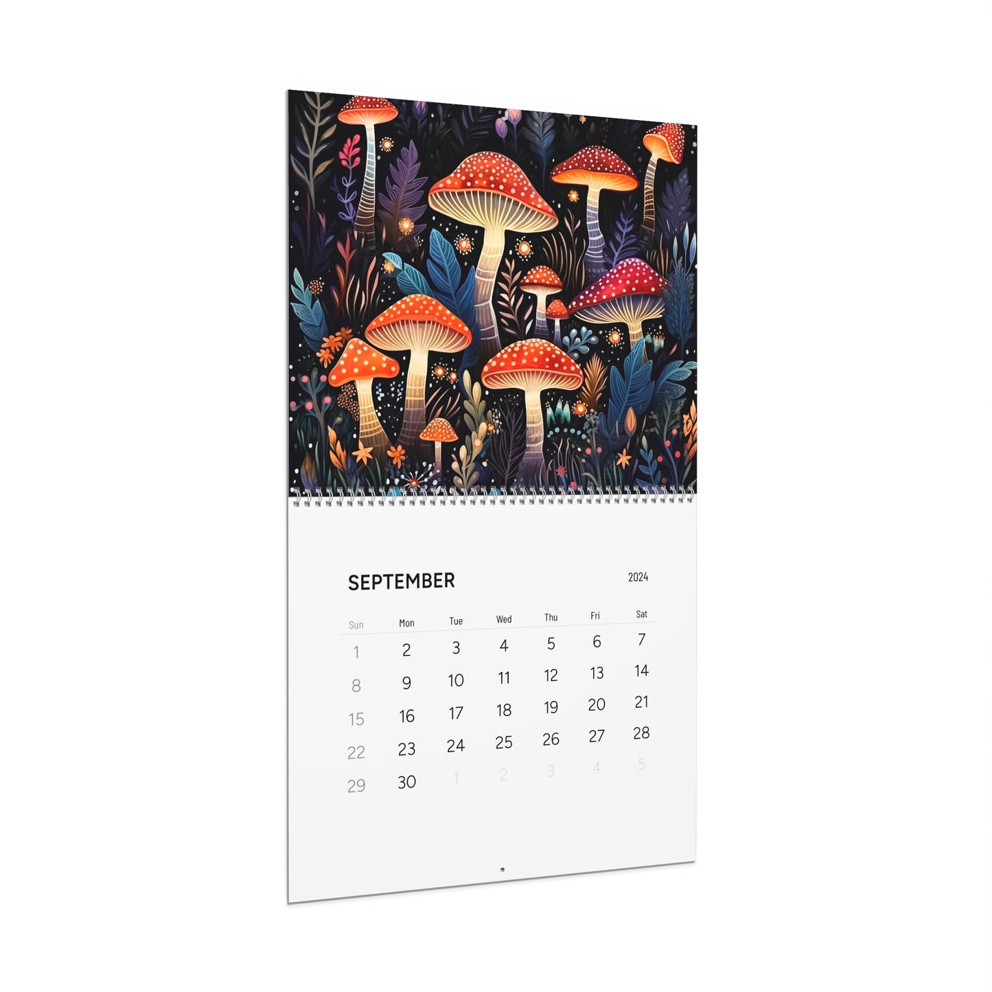 Dark Forest 2024 Wall Calendars | Witch, Witchy, Eerie New Year Calendar