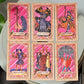 Witch's Pink Rose Crystal Tarot | 2026 Premium Rider-Waite-Smith Tarot Card Deck
