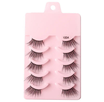 Premium Half Faux Eyelashes | Natural Soft Fake Beauty Lashes