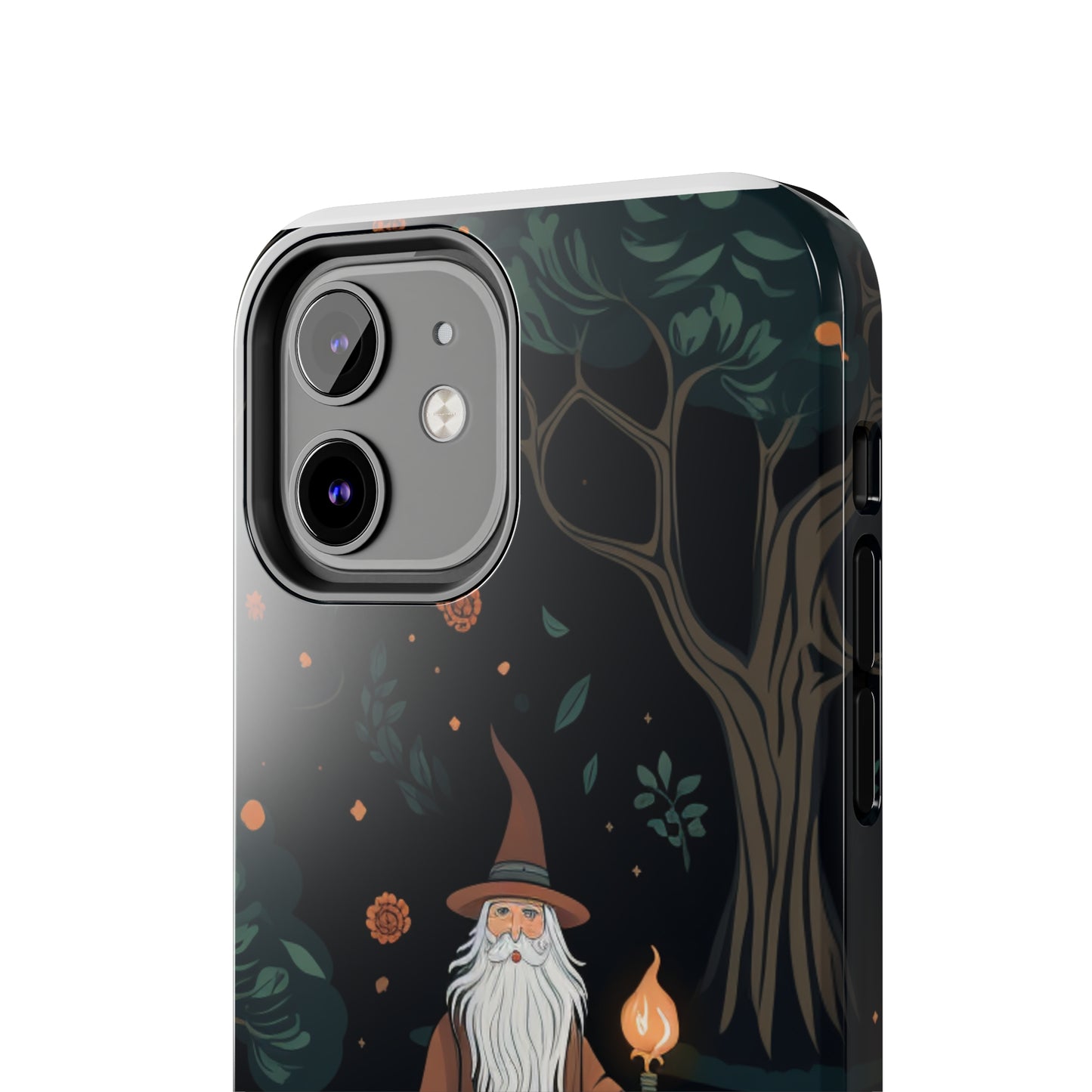 Wizard in the Dark Forest Tough iPhone Cases | Impact-Resistance, Anti-Shock Phone Case and Accessory | Premium Spiritual Design