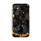 Dark Forest Witch Tough iPhone Cases | Baba Yaga in Creepy, Eerie Woods with a Broom | Impact-resistant, Shock-Absorbant | Premium Design