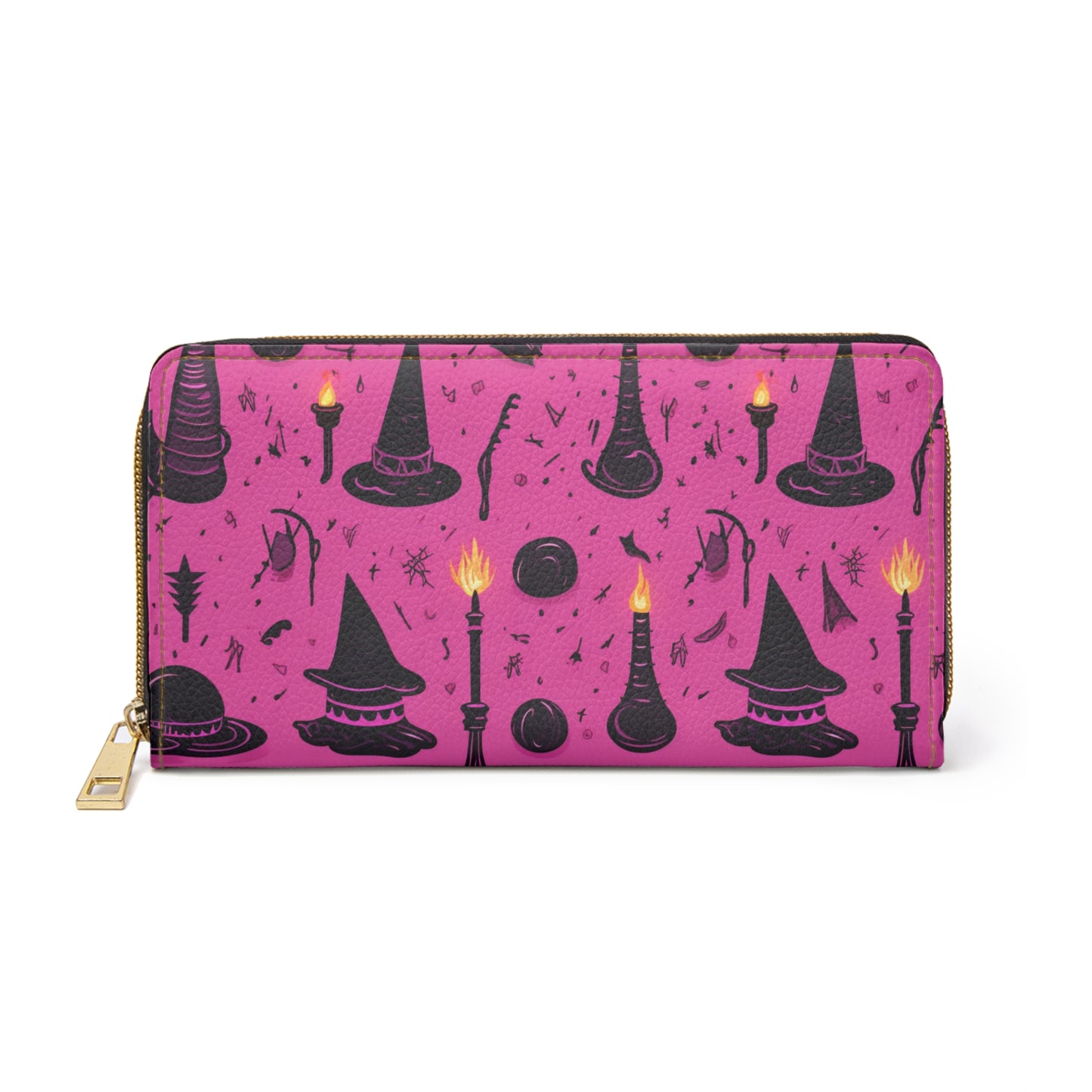 Hot Pink Witch's Hat Wallet | Premium Wallet Design