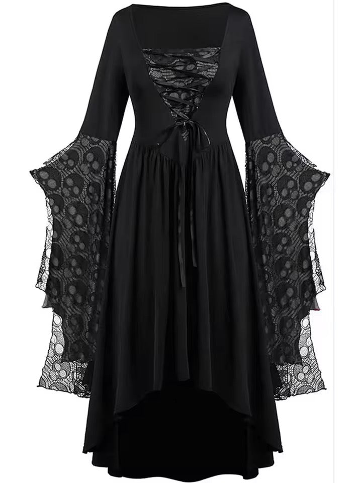 Gothic Skull Dress | Witch, Witchy, Dark Forest Theme