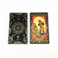 Floral - Starry Mandala (Gold, Black, Pink) Rider-Waite-Smith Tarot Deck