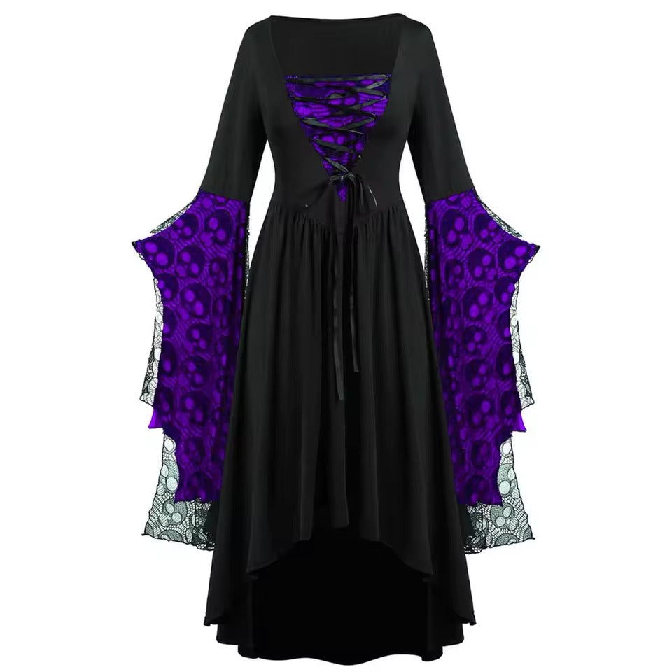 Gothic Skull Dress | Witch, Witchy, Dark Forest Theme