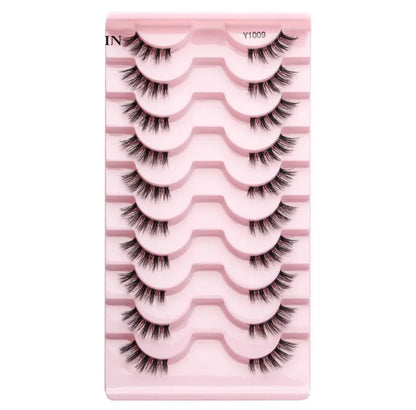 Premium Half Faux Eyelashes | Natural Soft Fake Beauty Lashes