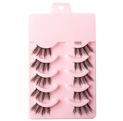 Premium Half Faux Eyelashes | Natural Soft Fake Beauty Lashes