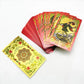 Floral - Starry Mandala (Gold, Black, Pink) Rider-Waite-Smith Tarot Deck