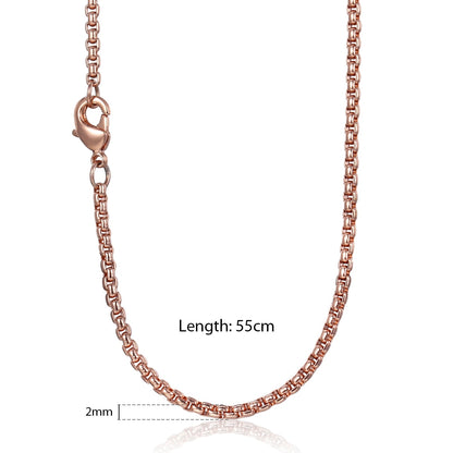 Astrological - Zodiac Horoscope Necklaces for Women and Men | Rose Gold