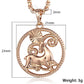 Astrological - Zodiac Horoscope Necklaces for Women and Men | Rose Gold