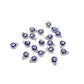 30pcs Gold Silver Evil Eye Beads Pendent - DIY Handmade Crafting Charms